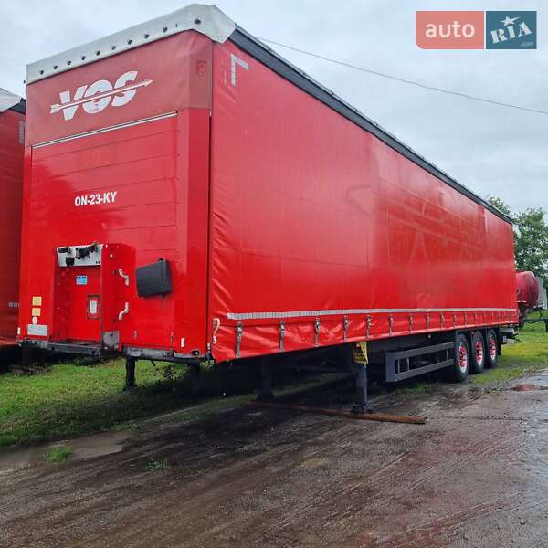 Тентованный борт (штора) - полуприцеп Schmitz Cargobull SCB S3T 2014 в 