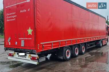 Тентованный борт (штора) - полуприцеп Schmitz Cargobull SCB S3T 2014 в 
