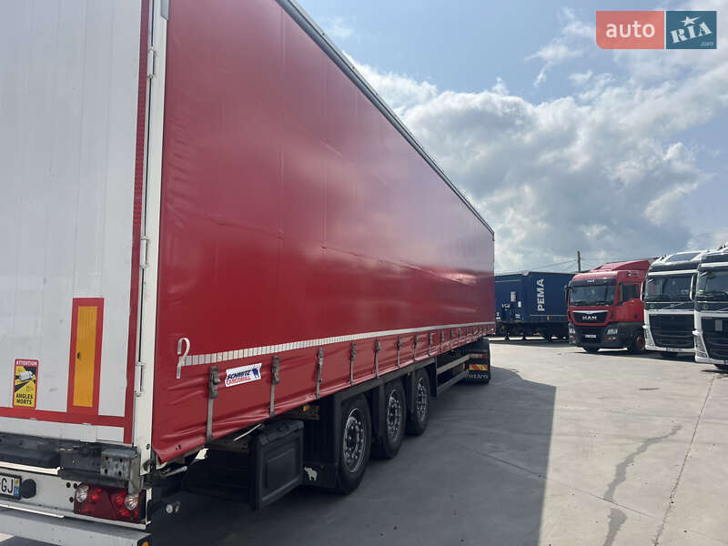 Тентованный борт (штора) - полуприцеп Schmitz Cargobull SCB S3T 2014 в Луцке