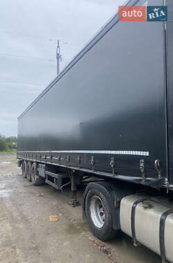 Тентований борт (штора) - напівпричіп Schmitz Cargobull SCB S3T 2013 в 