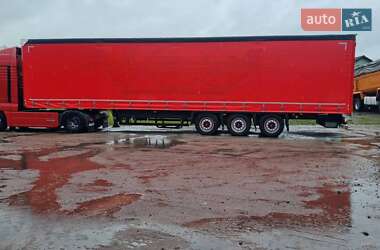 Тентований борт (штора) - напівпричіп Schmitz Cargobull SCB S3T 2014 в 