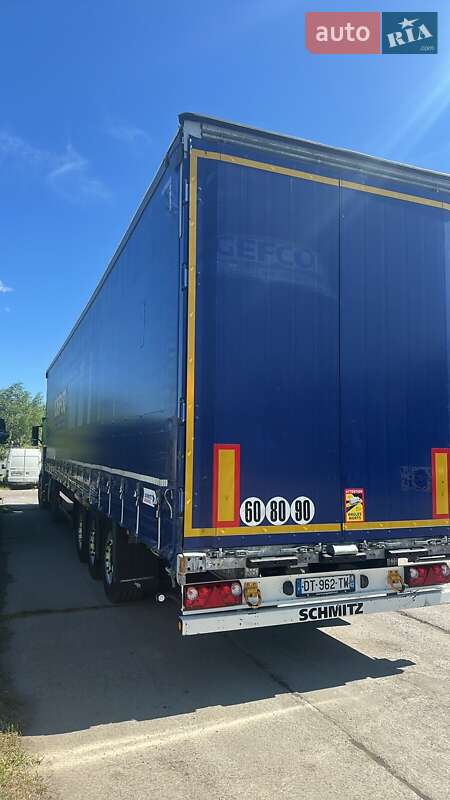 Тентованный борт (штора) - полуприцеп Schmitz Cargobull SCB S3T 2015 в 