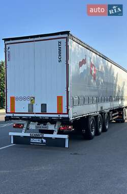Тентований борт (штора) - напівпричіп Schmitz Cargobull SCB S3T 2017 в 