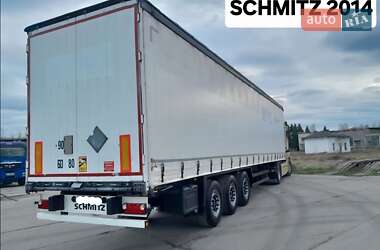 Тентований борт (штора) - напівпричіп Schmitz Cargobull SCB S3T 2014 в 