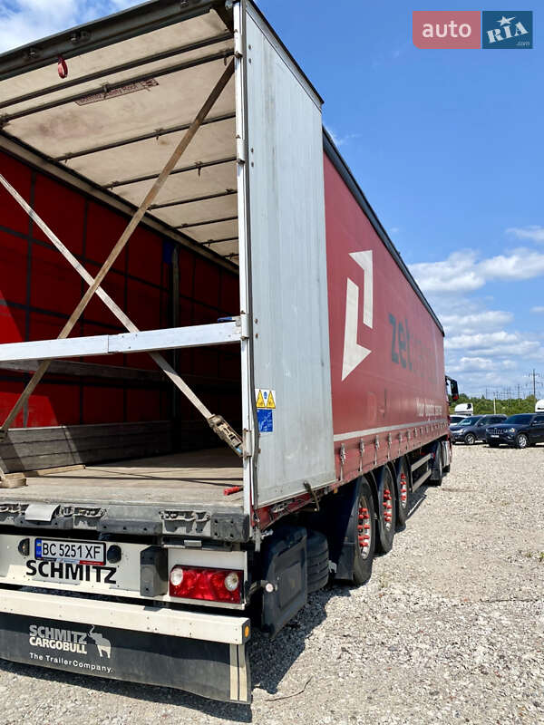 Тентований борт (штора) - прицеп Schmitz Cargobull SCB S3T 2018 в Львові