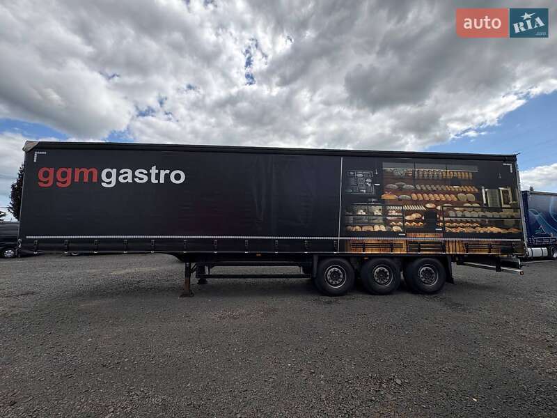 Тентований борт (штора) - напівпричіп Schmitz Cargobull SCB S3T 2016 в Ковелі