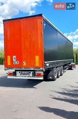 Тентованный борт (штора) - полуприцеп Schmitz Cargobull SCB S3T 2014 в 