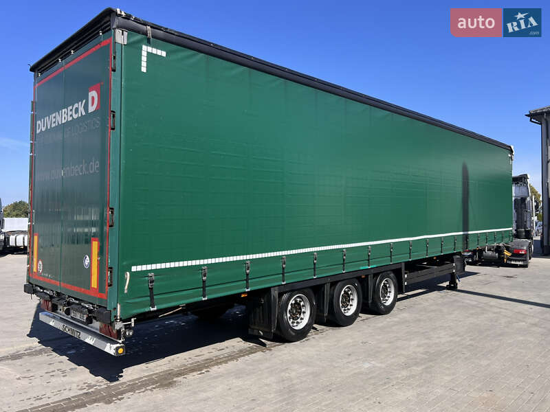 Тентований борт (штора) - напівпричіп Schmitz Cargobull SCB S3T 2016 в Тячеві