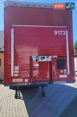 Тентований борт (штора) - напівпричіп Schmitz Cargobull SCB S3T 2012 в 