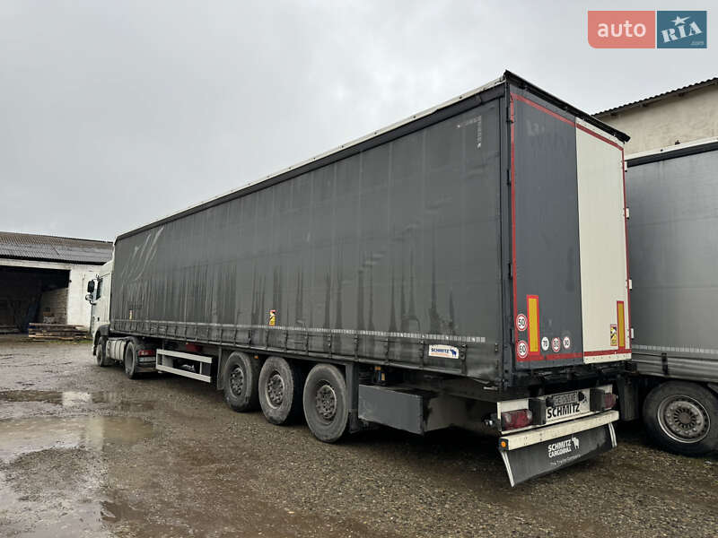 Тентований борт (штора) - напівпричіп Schmitz Cargobull SCB S3T 2014 в Вижниці