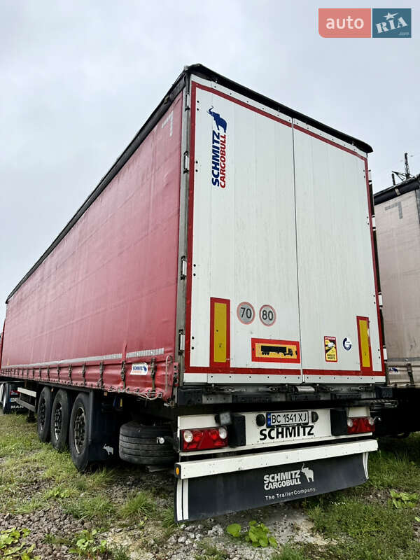 Тентований борт (штора) - прицеп Schmitz Cargobull SCB S3T 2018 в Новояворівську