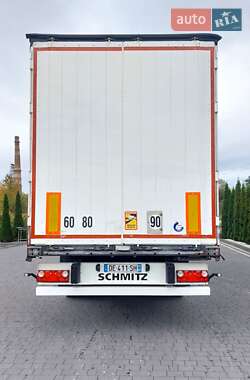 Тентований борт (штора) - напівпричіп Schmitz Cargobull SCB S3T 2014 в Надвірній