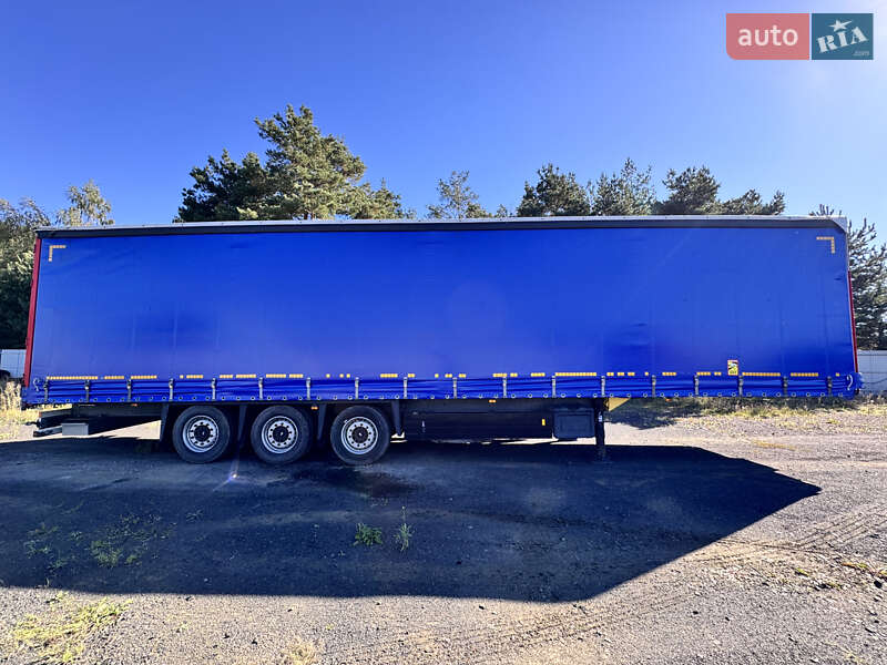 Тентований борт (штора) - напівпричіп Schmitz Cargobull SCB S3T 2014 в Ратному