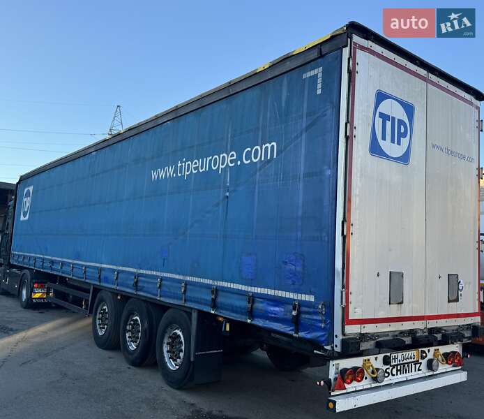Тентованный борт (штора) - полуприцеп Schmitz Cargobull SCB S3T 2014 в Луцке