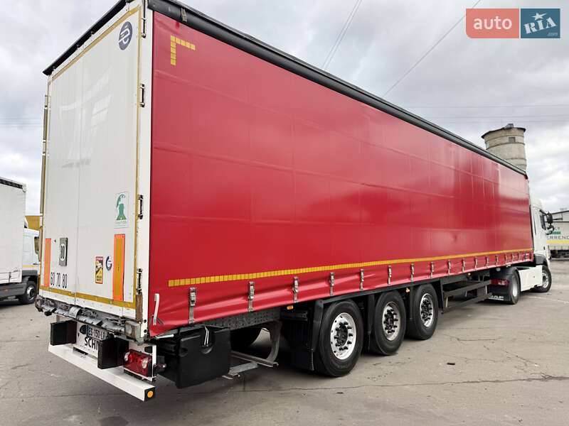 Тентованный борт (штора) - полуприцеп Schmitz Cargobull SCB S3T 2017 в Ровно