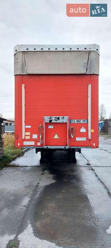 Тентований борт (штора) - напівпричіп Schmitz Cargobull SCB S3T 2012 в Надвірній