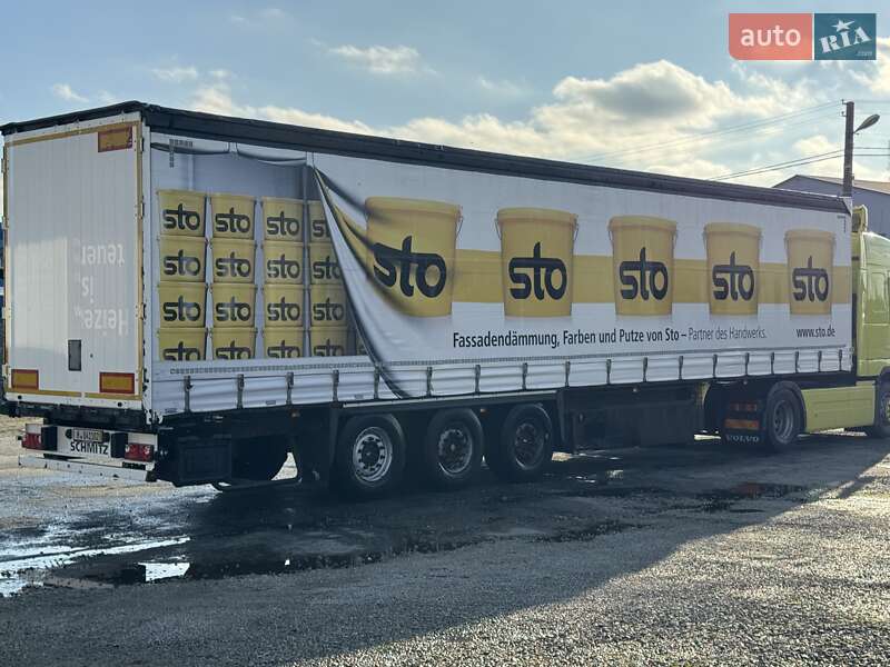 Тентований борт (штора) - напівпричіп Schmitz Cargobull SCB S3T 2015 в Житомирі