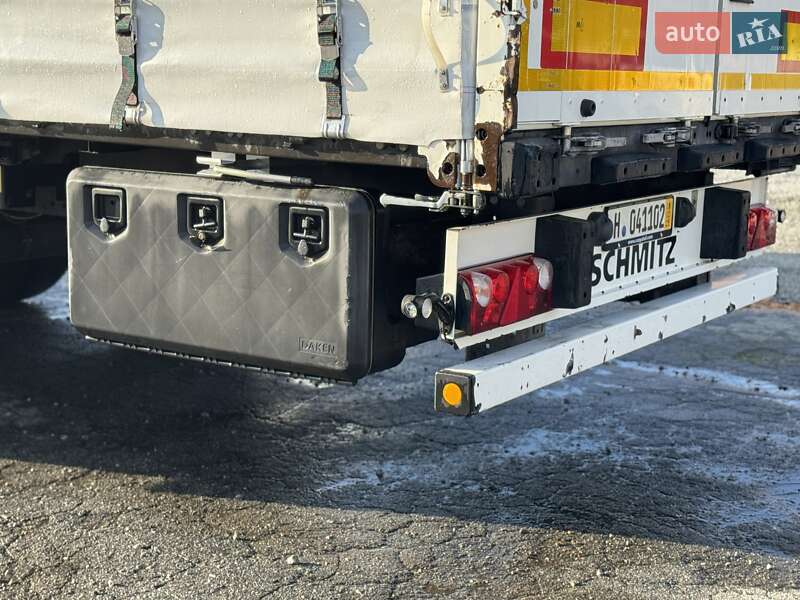 Тентований борт (штора) - напівпричіп Schmitz Cargobull SCB S3T 2015 в Житомирі
