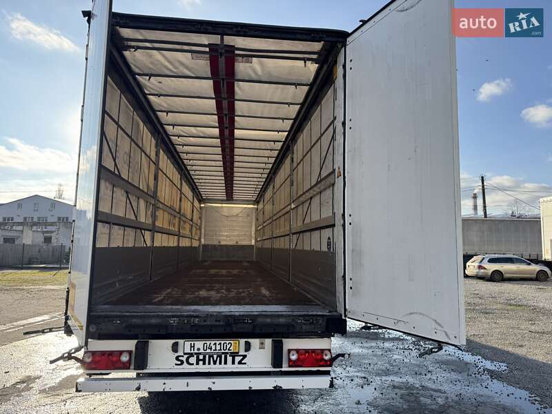 Тентований борт (штора) - напівпричіп Schmitz Cargobull SCB S3T 2015 в Житомирі