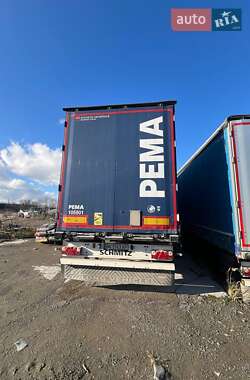 Тентований борт (штора) - напівпричіп Schmitz Cargobull SCB S3T 2015 в Рівному