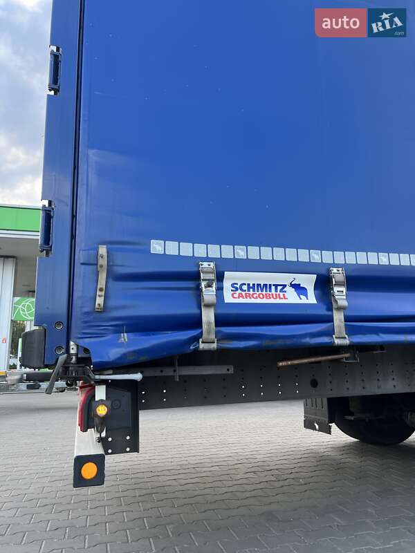Тентований борт (штора) - напівпричіп Schmitz Cargobull SCB S3T 2017 в Луцьку