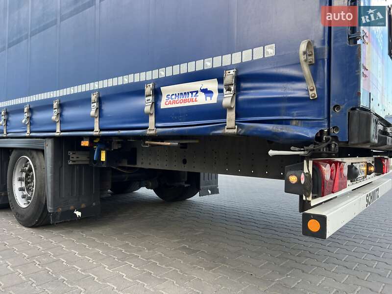 Тентований борт (штора) - напівпричіп Schmitz Cargobull SCB S3T 2017 в Луцьку