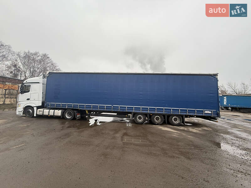 Тентованный борт (штора) - полуприцеп Schmitz Cargobull SCB S3T 2015 в Луцке