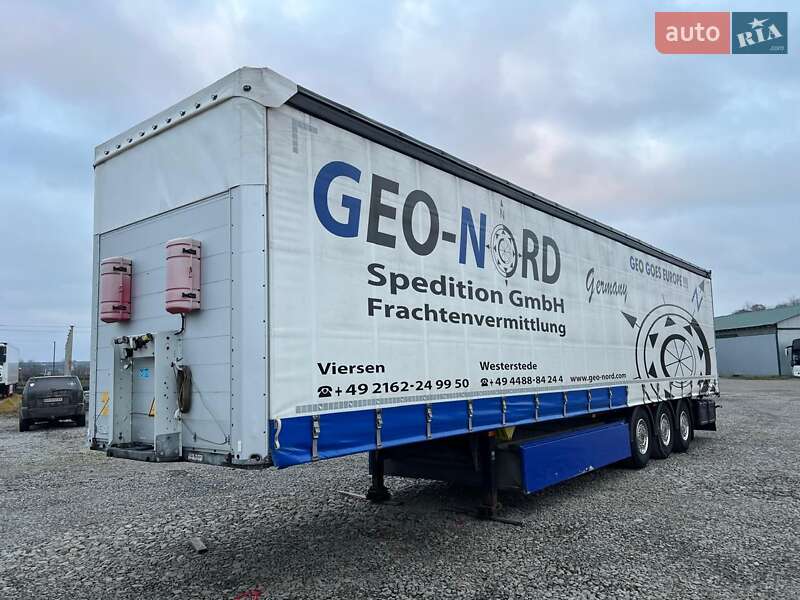 Тентованный борт (штора) - полуприцеп Schmitz Cargobull SCB S3T 2014 в Черновцах