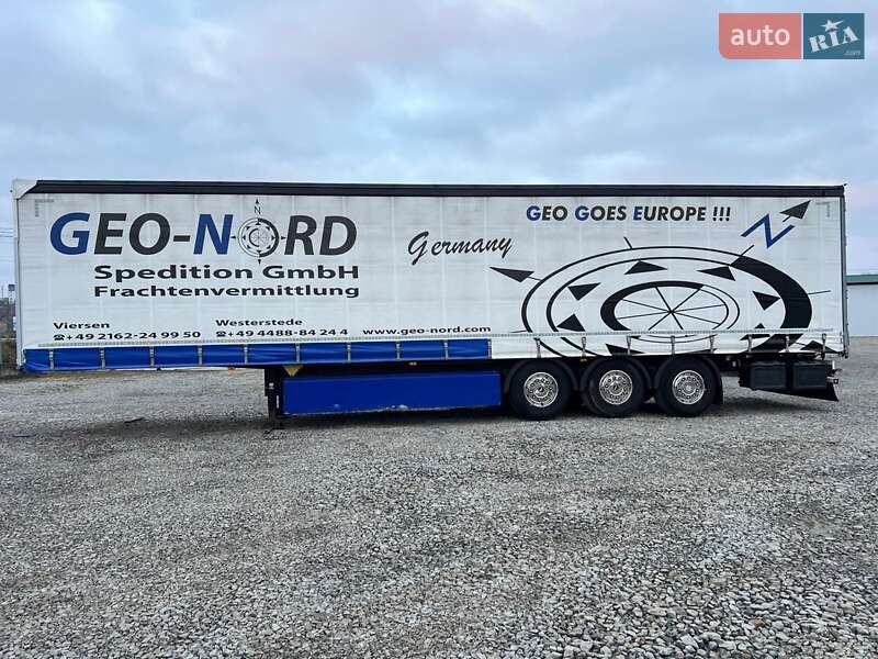 Тентованный борт (штора) - полуприцеп Schmitz Cargobull SCB S3T 2014 в Черновцах