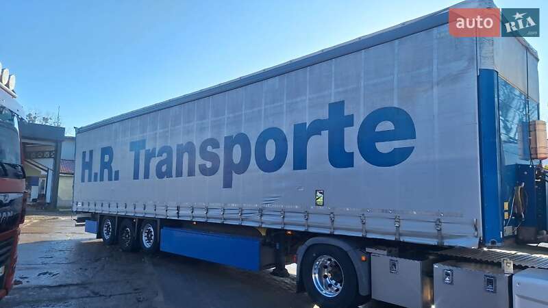 Тентований борт (штора) - напівпричіп Schmitz Cargobull SCB S3T 2014 в Калуші