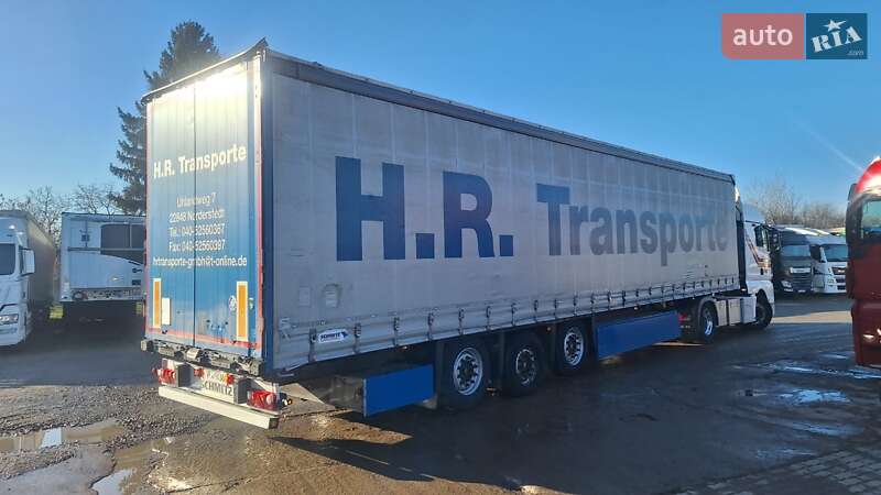 Тентований борт (штора) - напівпричіп Schmitz Cargobull SCB S3T 2014 в Калуші