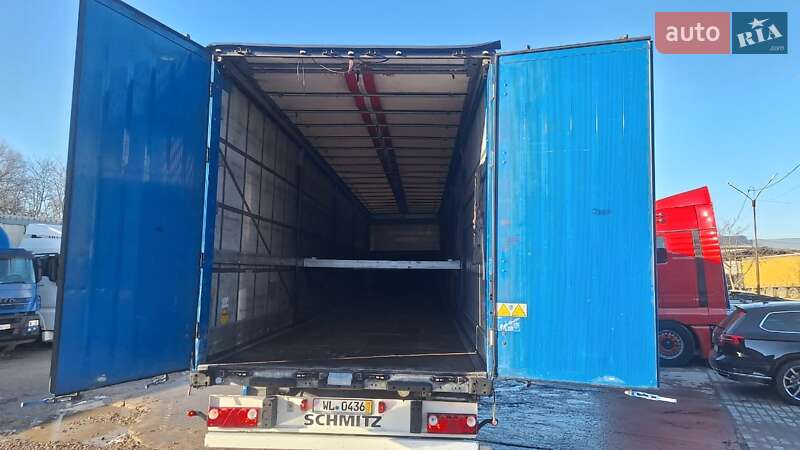 Тентований борт (штора) - напівпричіп Schmitz Cargobull SCB S3T 2014 в Калуші