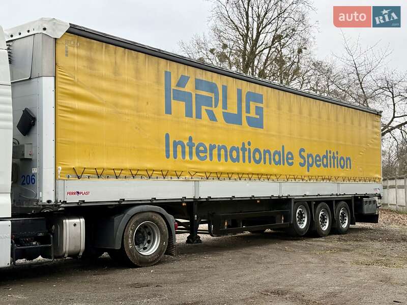 Тентованный борт (штора) - полуприцеп Schmitz Cargobull SCB S3T 2014 в Виннице