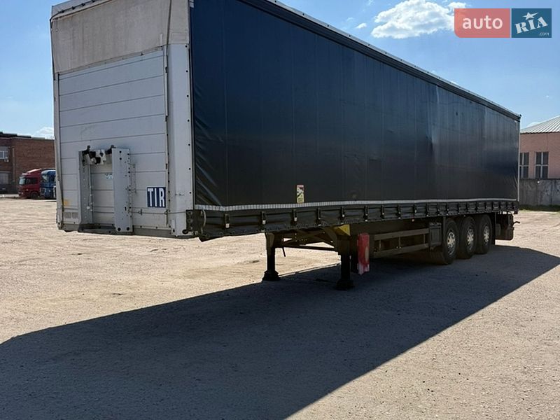 Тентований борт (штора) - напівпричіп Schmitz Cargobull SCF 2007 в Харкові