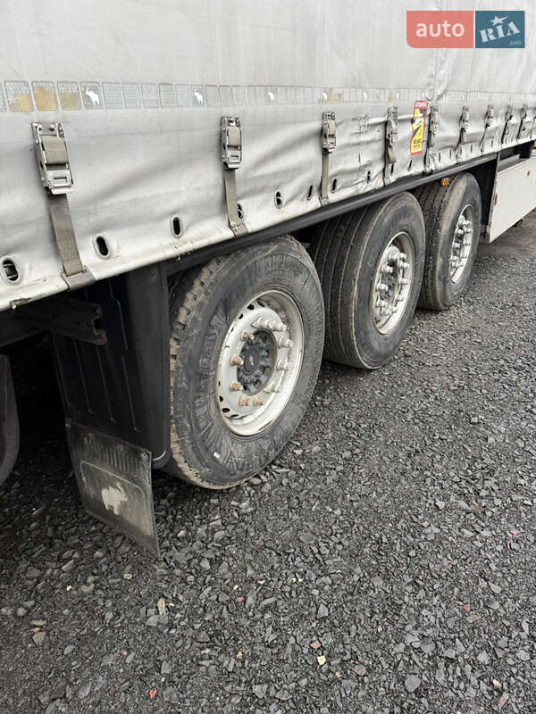 Тентованный борт (штора) - полуприцеп Schmitz Cargobull Schutz 2016 в Сарнах