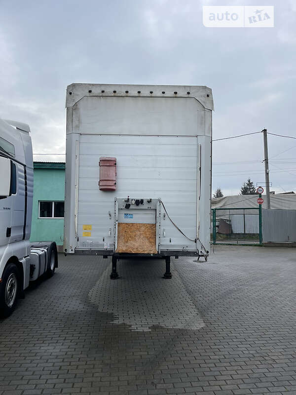 Тентований борт (штора) - напівпричіп Schmitz Cargobull SCS 24/L 2012 в Хусті