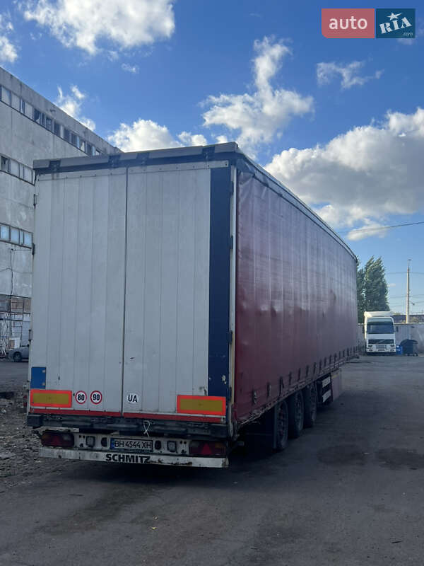 Тентований борт (штора) - напівпричіп Schmitz Cargobull SCS 24/L 2008 в Одесі фото 2 Тентований борт (штора) - напівпричіп Schmitz Cargobull SCS 24/L 2008 в Одесі