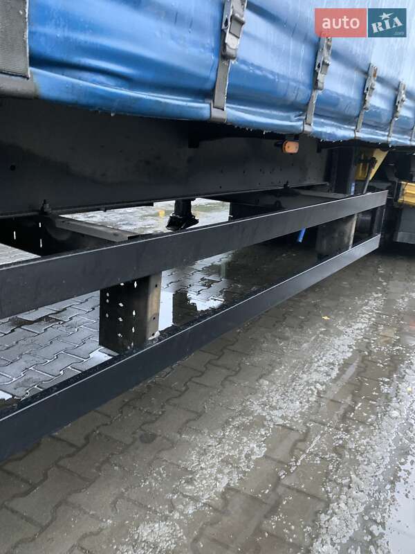 Тентований борт (штора) - напівпричіп Schmitz Cargobull SCS 24/L 2008 в Ковелі
