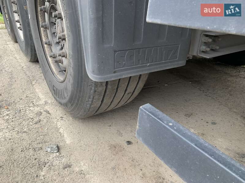 Тентований борт (штора) - напівпричіп Schmitz Cargobull SCS 24/L 2008 в Ковелі