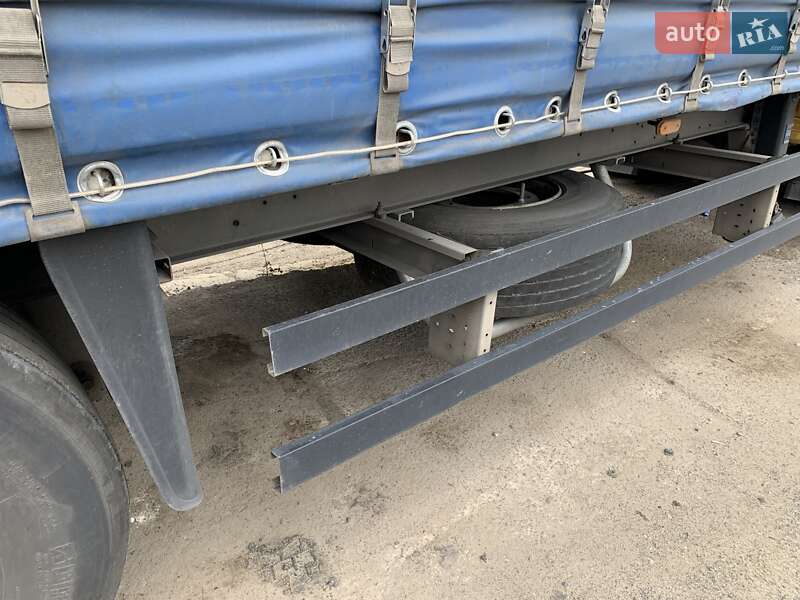 Тентований борт (штора) - напівпричіп Schmitz Cargobull SCS 24/L 2008 в Ковелі