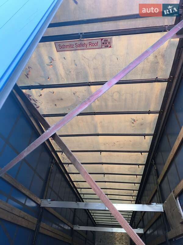 Тентованный борт (штора) - полуприцеп Schmitz Cargobull SCS 24/L 2012 в Луцке