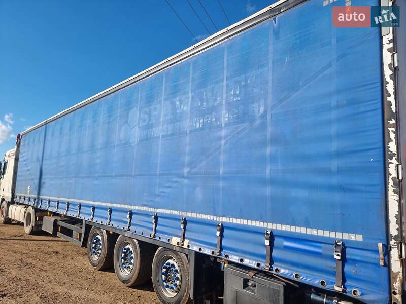 Тентованный борт (штора) - полуприцеп Schmitz Cargobull SCS 24/L 2012 в 