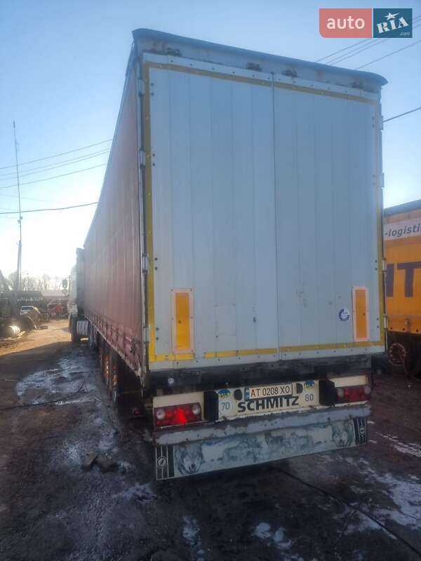 Тентованный борт (штора) - полуприцеп Schmitz Cargobull SCS 24/L 2011 в Калуше