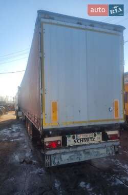 Тентований борт (штора) - напівпричіп Schmitz Cargobull SCS 24/L 2011 в 