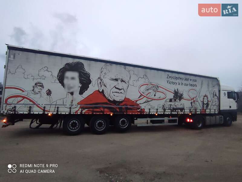 Тентованный борт (штора) - полуприцеп Schmitz Cargobull SCS 24/L 2011 в 
