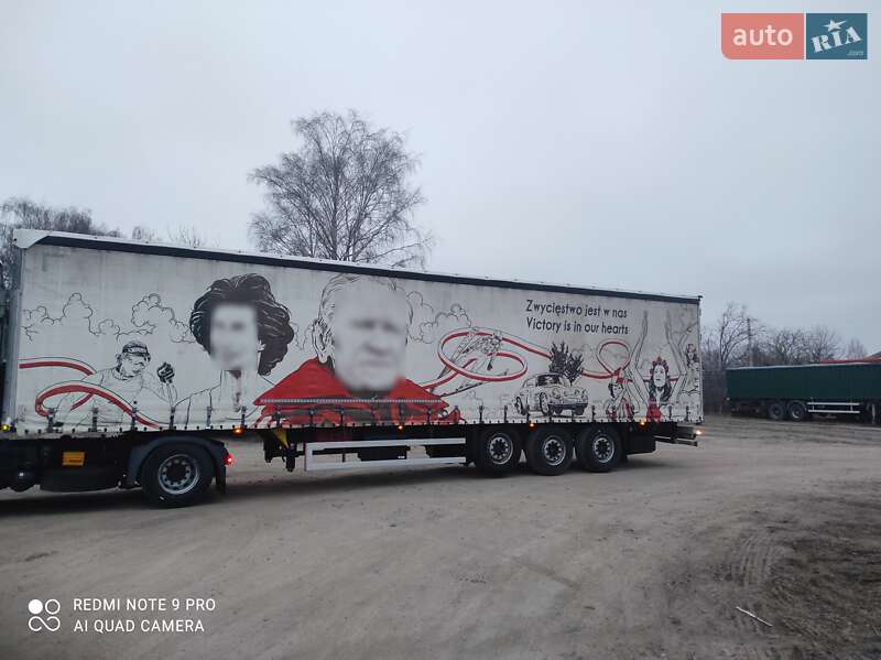 Тентованный борт (штора) - полуприцеп Schmitz Cargobull SCS 24/L 2011 в Хмельницком