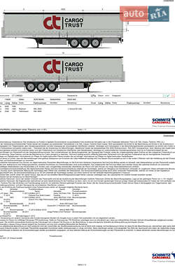 Тентованный борт (штора) - полуприцеп Schmitz Cargobull SCS 24/L 2022 в 