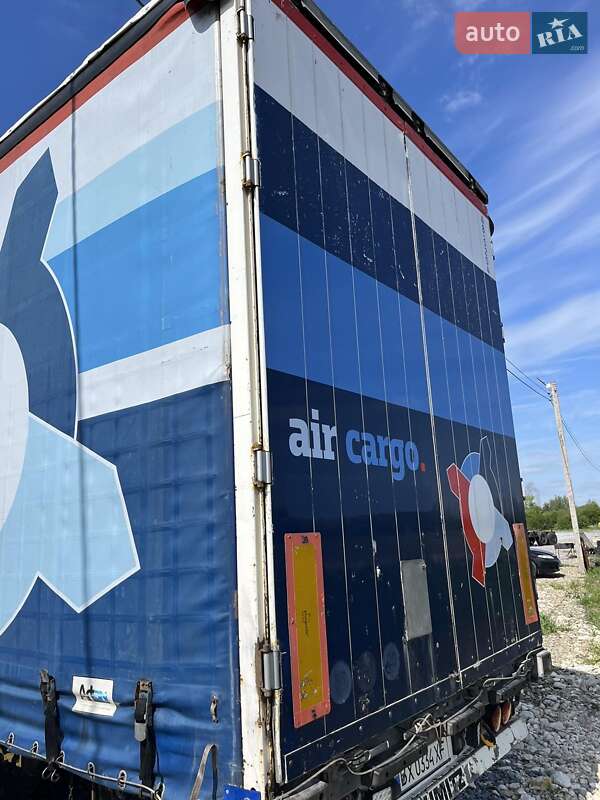 Тентований борт (штора) - напівпричіп Schmitz Cargobull SCS 24/L 2007 в Кам'янець-Подільському