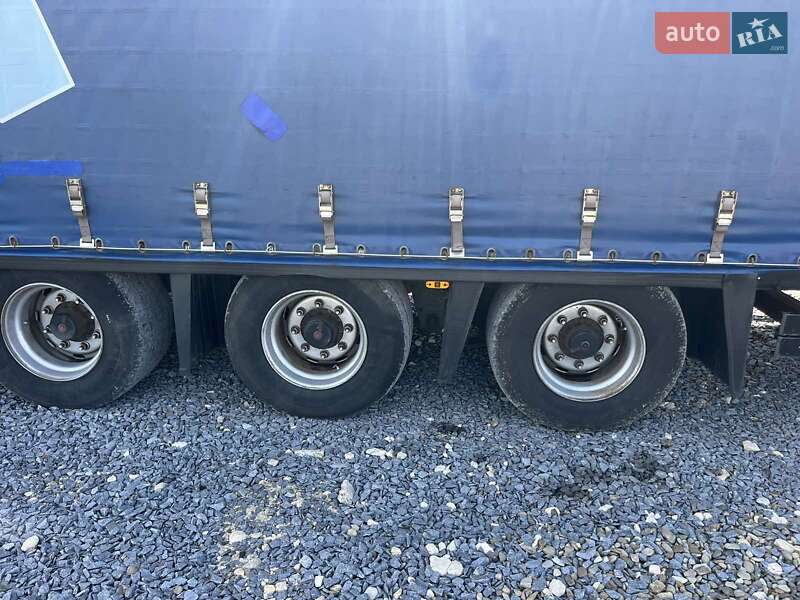 Тентований борт (штора) - напівпричіп Schmitz Cargobull SCS 24/L 2007 в Кам'янець-Подільському