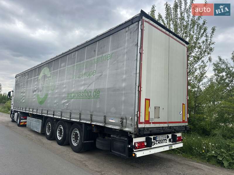 Тентований борт (штора) - напівпричіп Schmitz Cargobull SCS 24/L 2013 в Калуші